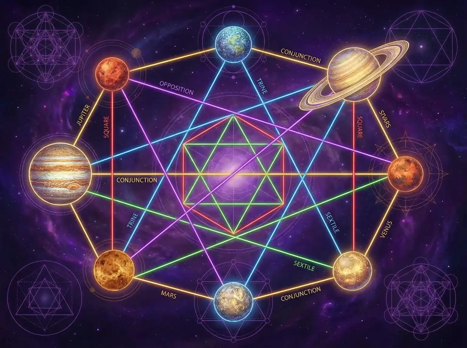 行星相位解读 - 血战钢锯岭迅雷 | 占星学进阶